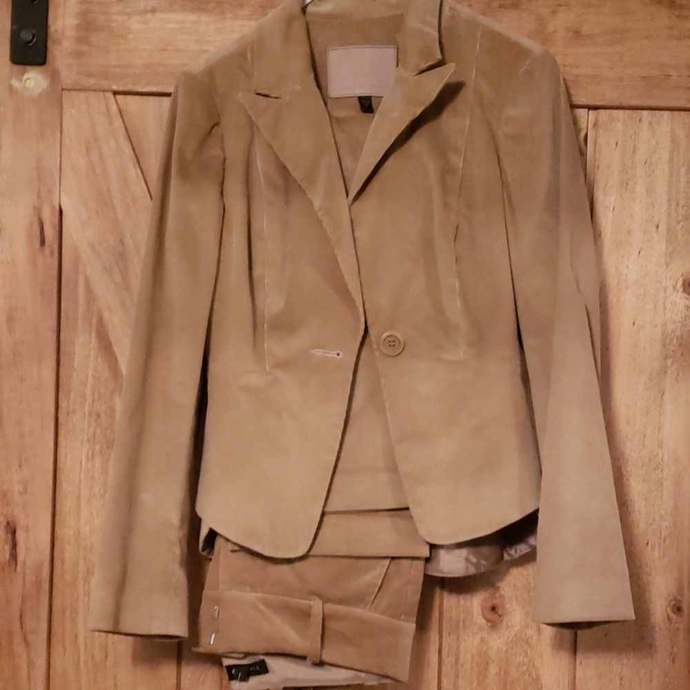 Corduroy suit